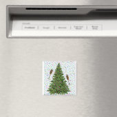 Aimant arbre de noël du champagne (In Situ (Lave-vaisselle))