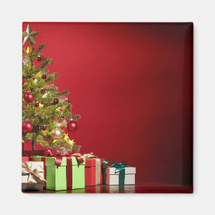 Aimant Arbre de Noël et parcelles