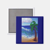 Aimant Arbre de palme (Recto/Verso)