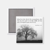 Aimant Arbre de vie (Recto/Verso)