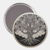 Aimant Arbre de vie (Recto/Verso)