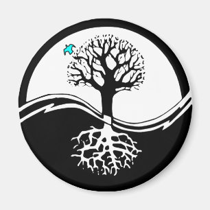 Aimant Arbre de Yin Yang