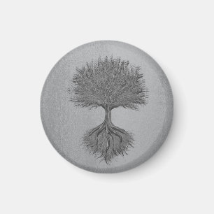 Aimant Arbre du chrome 2 de la vie