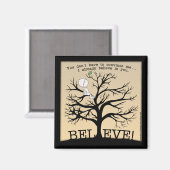 Aimant Arbre en floraison (Recto/Verso)