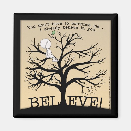 Aimant Arbre en floraison (Devant)