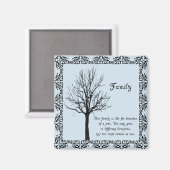 Aimant ARBRE FAMILIAL -aimant (Recto/Verso)