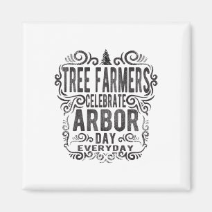 Aimant Arbre fermier Arbor Day Cadeau Jour des terres Sau