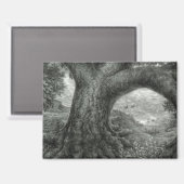 Aimant Arbre qui embrasse le risque (Recto/Verso)