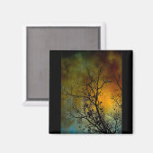 Aimant arbre un matin orageux (Recto/Verso)