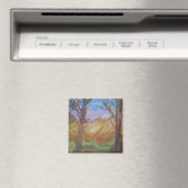 Aimant Arbres du coucher de soleil (In Situ (Lave-vaisselle))