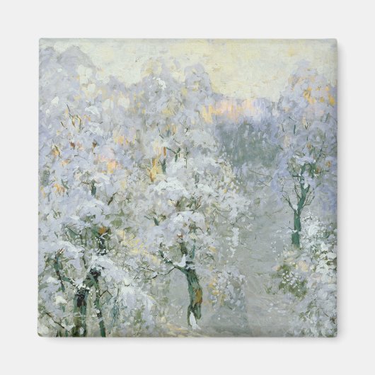 Aimant Arbres en argent de Wintry, 1910 (Devant)