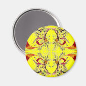 Aimant Arbres et oiseaux imaginaire (Recto/Verso)