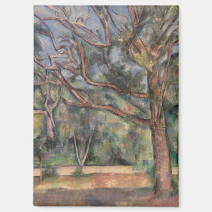 Aimant Arbres et Route, Paysage Post-Impressionniste