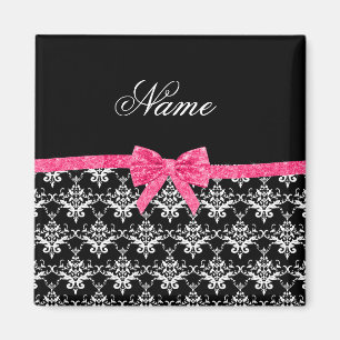 Aimant Arc blanc noir nommé fait sur commande de parties