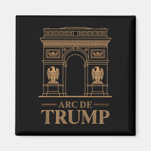 Aimant Arc De Trump Parodie Politique Drôle Supporter Rép
