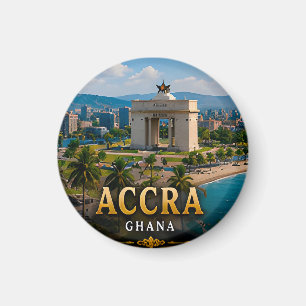 Aimant Arc d'Indépendance d'Accra et Côte Atlantique