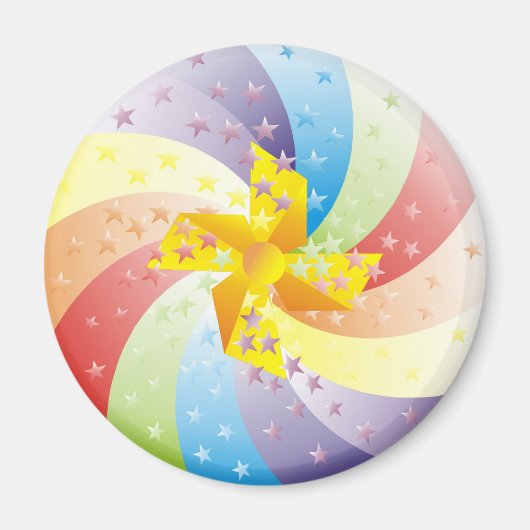 Aimant Arc en ciel (Devant)