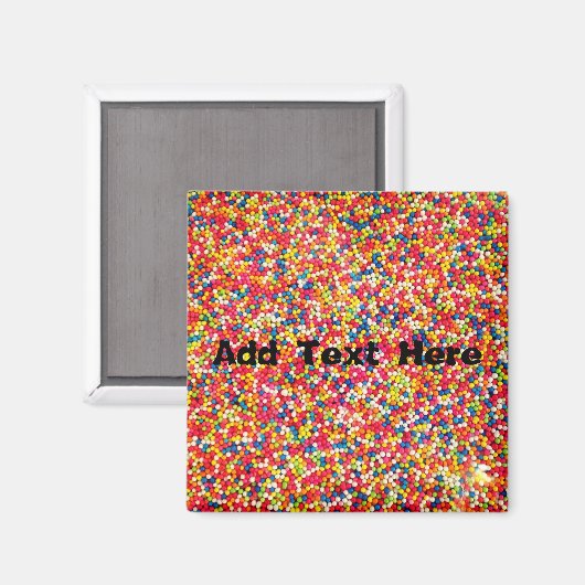 Aimant Arc-en-ciel (Recto/Verso)