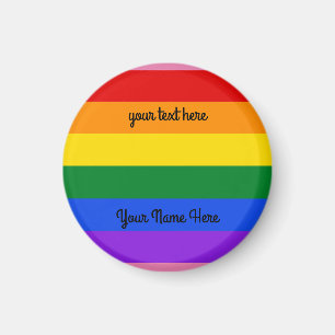 Aimant Arc-en-ciel #1 Magnat rond