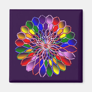 Aimant arc-en-ciel 2x2