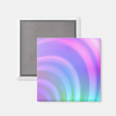 Aimant Arc-en-ciel Abstrait (Recto/Verso)