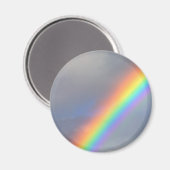 Aimant arc-en-ciel bleu violet (Recto/Verso)