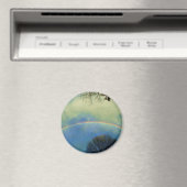 Aimant Arc-en-ciel complet en style Seurat (In Situ (Lave-vaisselle))