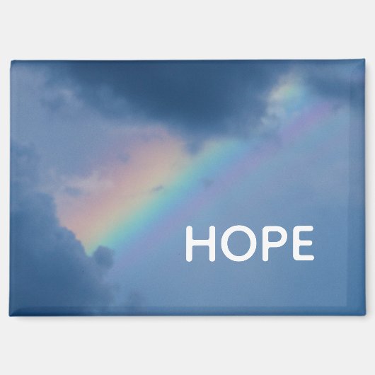 aimant arc-en-ciel HOPE (Recto)
