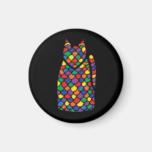 Aimant Arc-en-ciel Kitty
