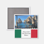 Aimant Arc Pélican, Cabo San Lucas (Recto/Verso)