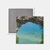 Aimant Arch Rock Canoë (Recto/Verso)