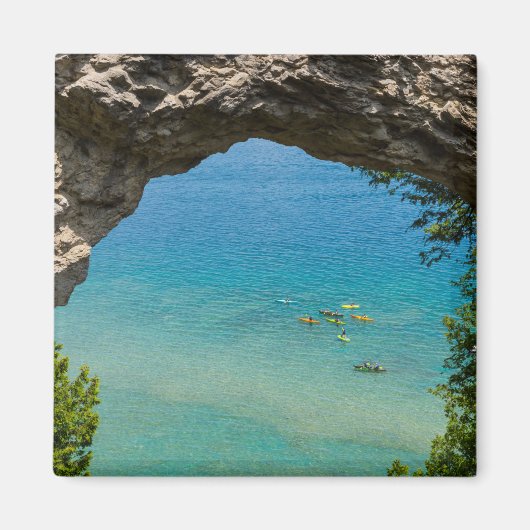 Aimant Arch Rock Canoë (Devant)