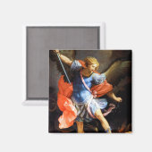Aimant Archangel Michael piétine Satan, Guido Reni (Recto/Verso)