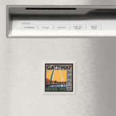 Aimant Arche de passerelle | St. Louis, Missouri (In Situ (Lave-vaisselle))