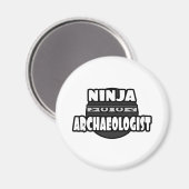 Aimant Archéologue Ninja (Recto/Verso)