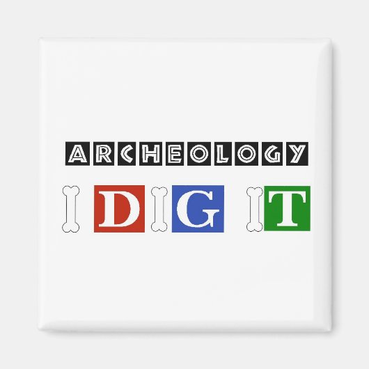 Aimant Archeology Ier Dig (Devant)