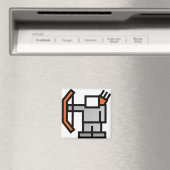 Aimant Archer en Orange (In Situ (Lave-vaisselle))