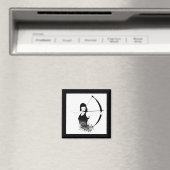 Aimant Archer féminin (In Situ (Lave-vaisselle))