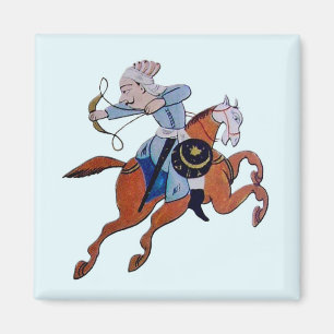 Aimant Archer persan à cheval