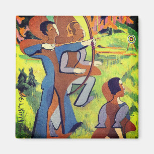 Aimant Archers (1935-1937) par Ernst Ludwig Kirchner Magn