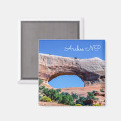 Aimant Arches National Park - North Window - Utah, USA (Recto/Verso)
