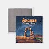 Aimant Arches Parc National Utah Delicate Arch Moab (Recto/Verso)