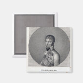 Aimant Archiduc Charles d'Autriche (Recto/Verso)