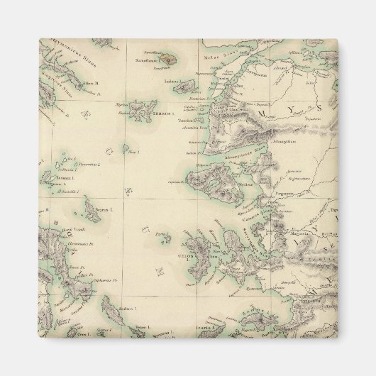 Aimant Archipel grec, ancien (Devant)