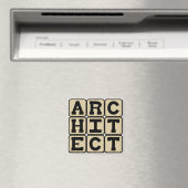 Aimant Architecte, Concepteur de bâtiments (In Situ (Lave-vaisselle))