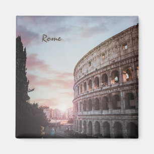 Aimant Architecture antique Rome coucher de soleil ville