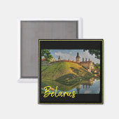 Aimant Architecture de Biélorussie Château de Nesvizh Mag (Recto/Verso)