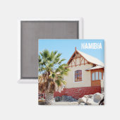 Aimant Architecture de Namibie Lüderitz (Recto/Verso)