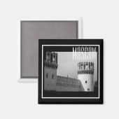 Aimant Architecture du couvent de Moscou Novodevichy (Recto/Verso)