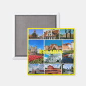 Aimant Architecture naturelle de Biélorussie Minsk Brest  (Recto/Verso)